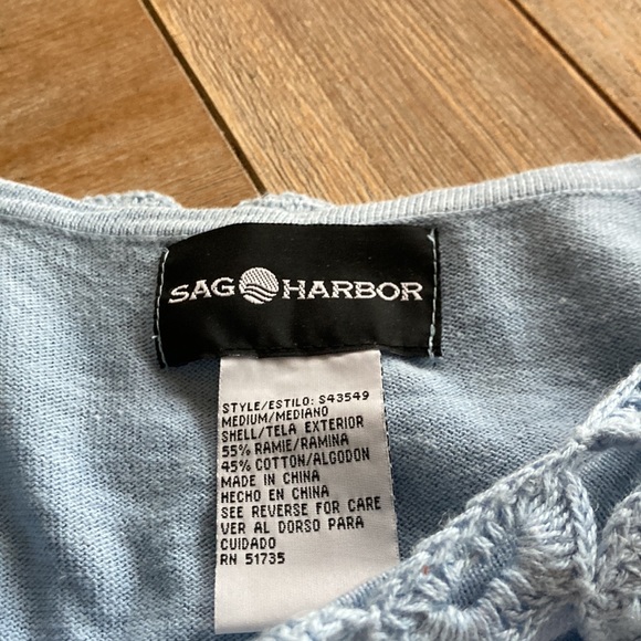 Beautiful crocheted double layered top - Picture 2 of 7